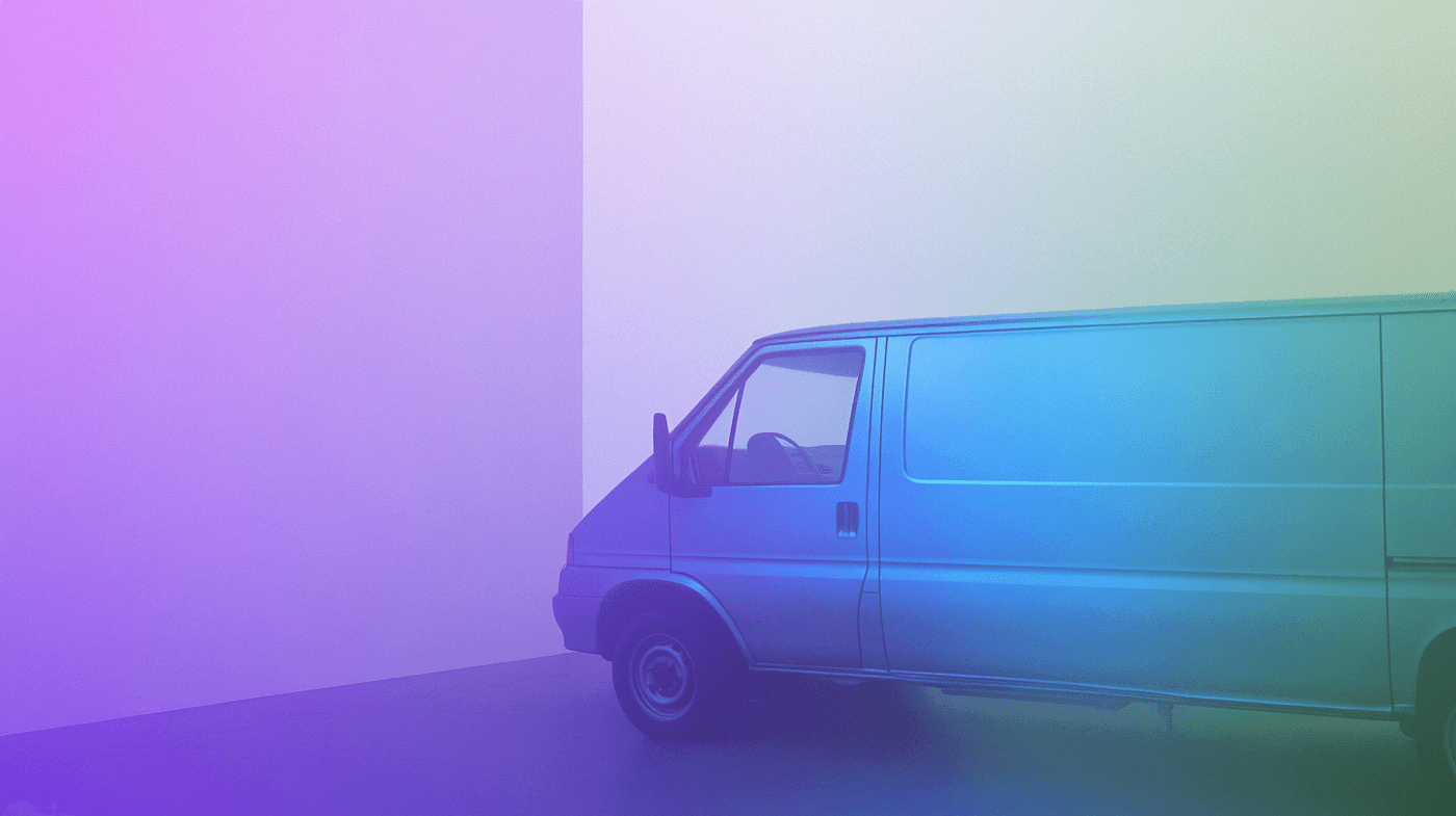 Distributed vs. centralized parking for service vans